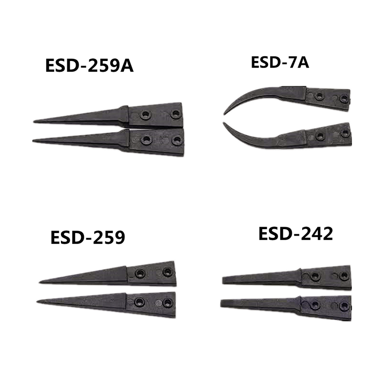 Antistatisk erstatning pinsett