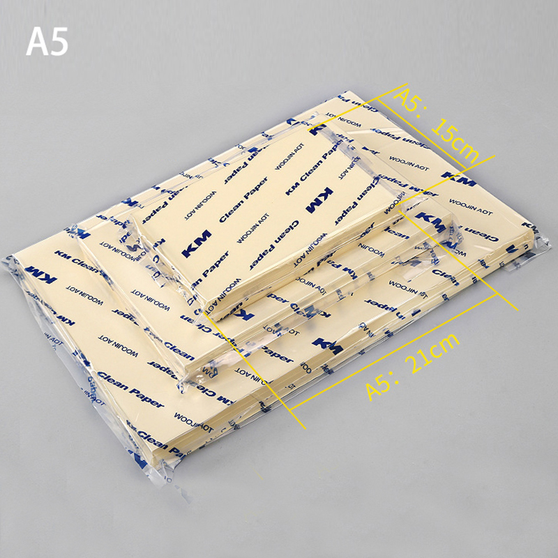 Rengjøringsutskriftspapir