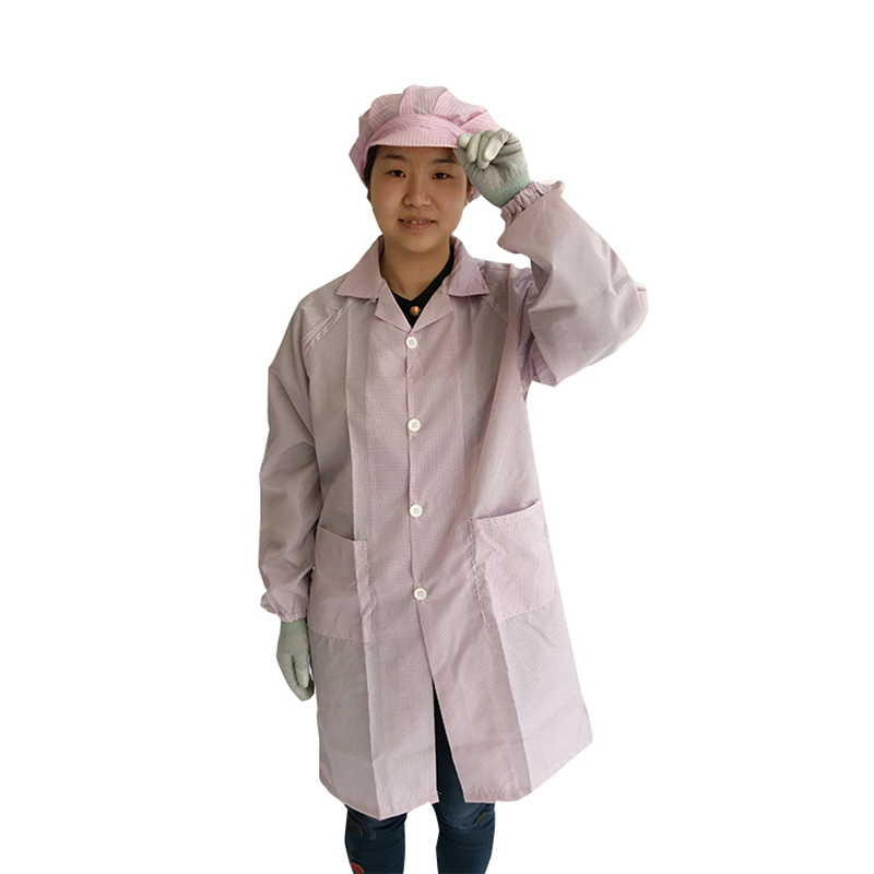 ESD -kjole turndown krage