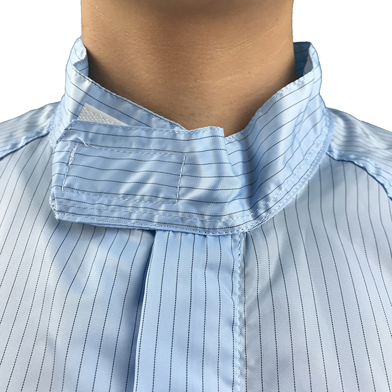 Anti statisk stående krage jumpsuit