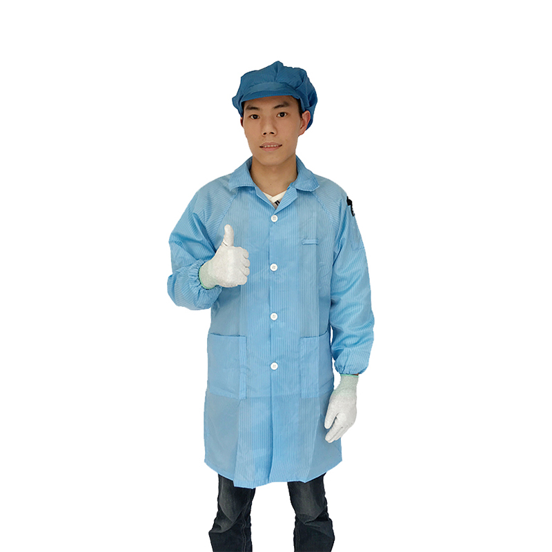 ESD -kjole turndown krage