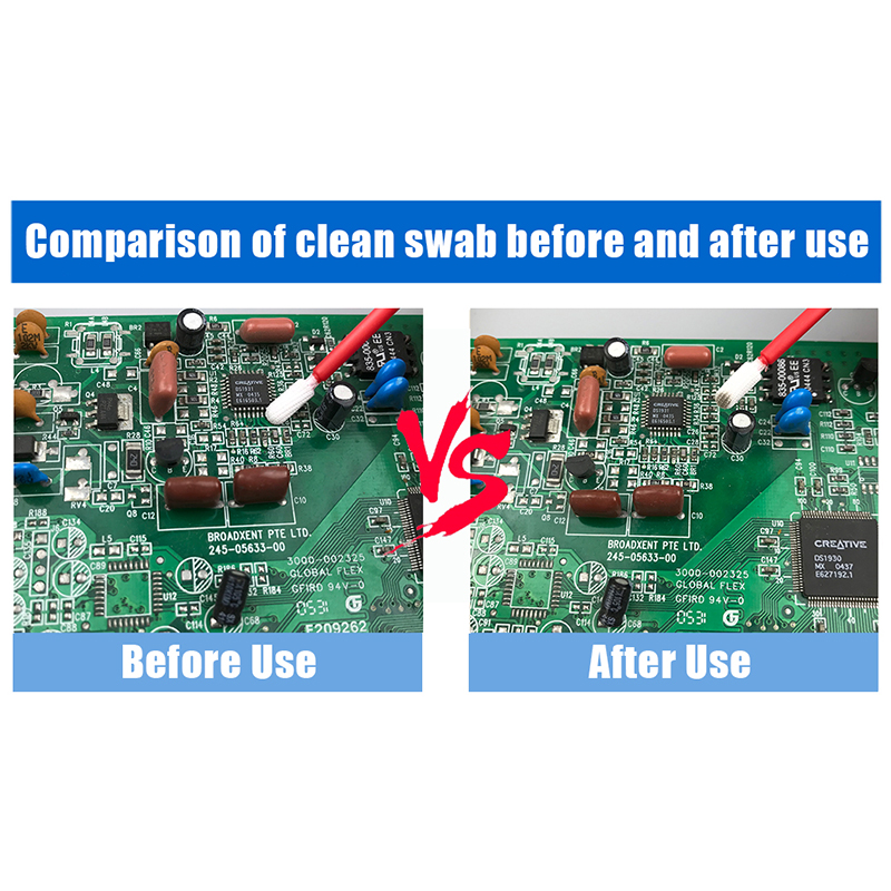 Strikket polyester tippet vattpinne